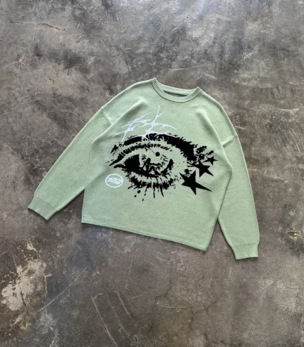 Maglione Optic Verde Salvia (2)
