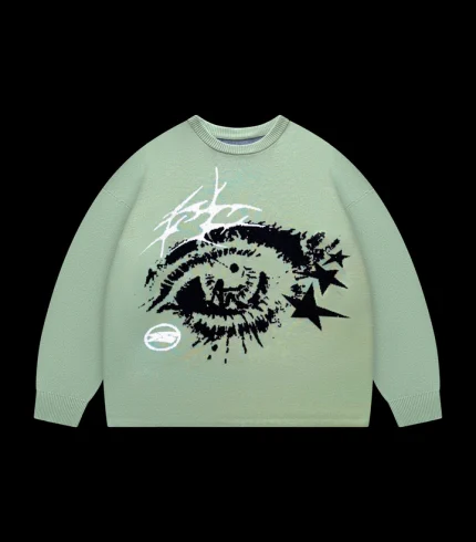 Maglione Optic Verde Salvia